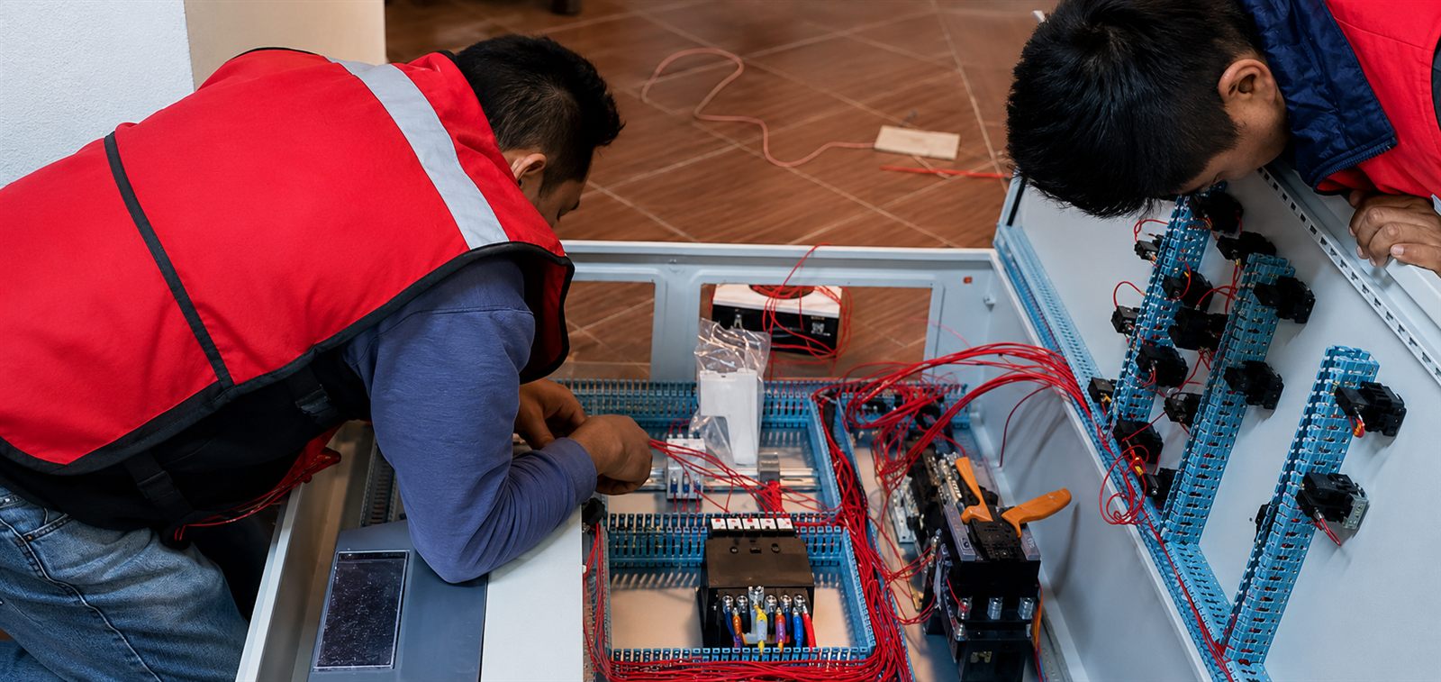 Integración y cableado de tableros de automatización